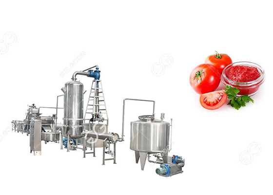 Porcellana Linea di produzione industriale della pasta di pomodori dell'attrezzatura della macchina utensile della passata di pomodoro 1T/H fornitore