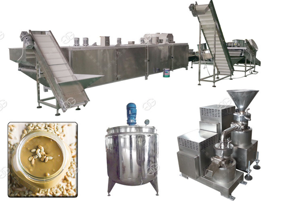 Porcellana Smerigliatrice industriale del burro di dado del seme di girasole 100-200 kg/h di alta affidabilità di meccanizzazione fornitore