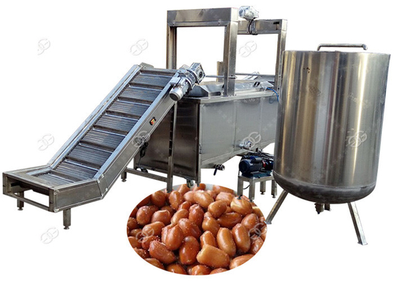Porcellana Macchina automatica industriale per i piselli fritti arachide, disidratazione Deoiler della friggitrice 200 kg/h fornitore