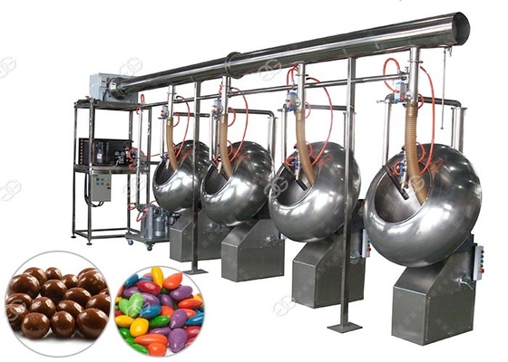 Porcellana Diametro automatico 40-150 cm della macchina di rivestimento di lucidatura del cioccolato SS304 fornitore