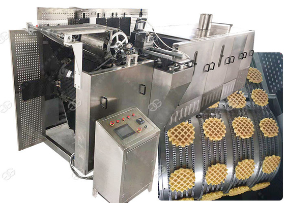Porcellana Macchina del creatore dei biscotti della macchina 3KW di fabbricazione di biscotti della cialda dell'acciaio inossidabile fornitore