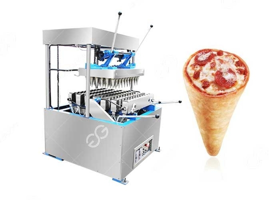 Porcellana Cono elettrico della pizza che fa macchina, spessore 1200PCS/H dell'attrezzatura 5mm della pizza del cono fornitore