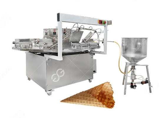 Porcellana coni della cialda del creatore del cono gelato 380V che fabbricano macchina per grande capacità fornitore
