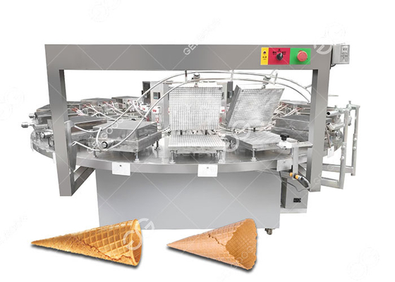 Porcellana Cono automatico della cialda del gelato dei semi che fa macchina, macchina 1200PCS/H del biscotto del cono fornitore