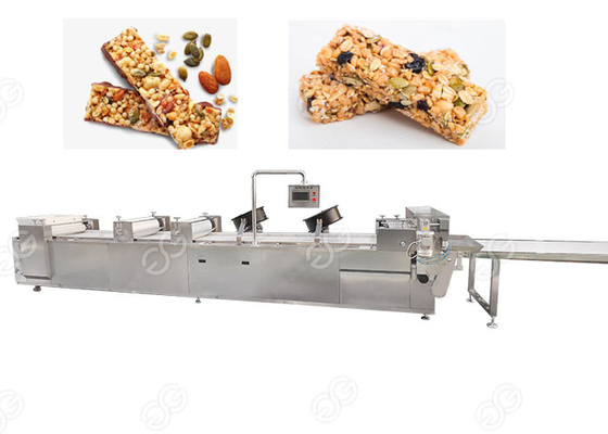 Porcellana Linea di produzione di snack bar di GG-600T capacità elevata dell'attrezzatura di elaborazione del cereale del Granola fornitore