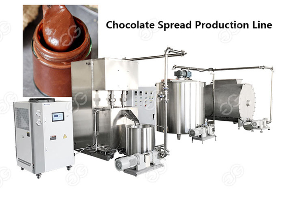 Porcellana Linea di produzione di diffusione del cioccolato della serie completa, pasta del cioccolato che fa macchina fornitore