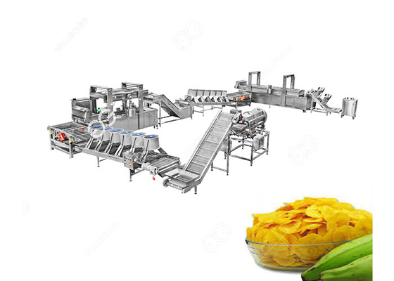 Porcellana serie di prodotti automatica di Chips Processing Machines Banana Chips del plantano di vendita calda 500kg/H fornitore