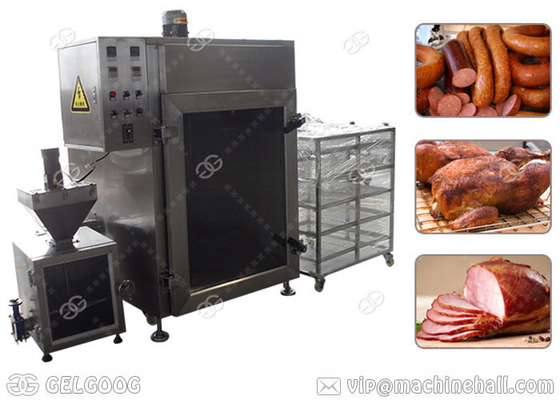 Porcellana Energia calda di fumo dell'attrezzatura del pesce commerciale per la prestazione affumicata di sigillamento della carne fornitore