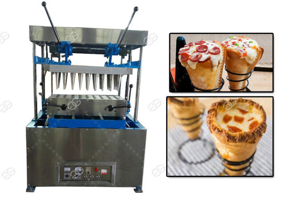 Porcellana Spuntini elettrici di modo che fanno macchina/pizza del cono che si formano ed il cono della pizza che fa macchina fornitore