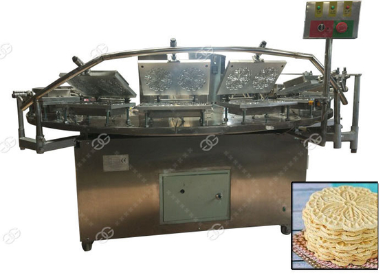 Porcellana Macchina di cottura del biscotto di Pizzelle dell'italiano con materiale da otturazione automatico ed il raccolto manuale fornitore