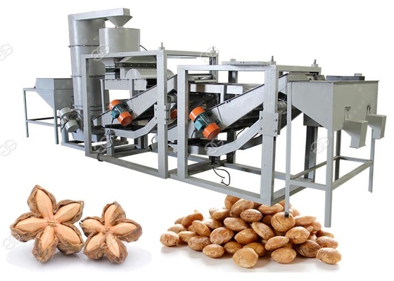 Porcellana Sacha Inchi Nut Shelling Machine completamente automatico che sbuccia 200 - capacità 300kg/H fornitore