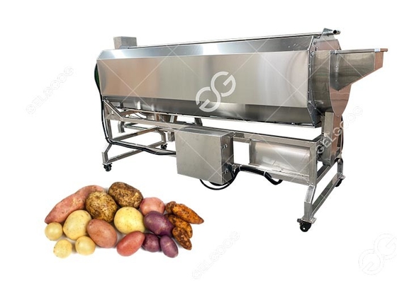 Porcellana Lavaggio industriale automatico completo della patata e rondella Peeler dello zenzero della carota della sbucciatrice fornitore