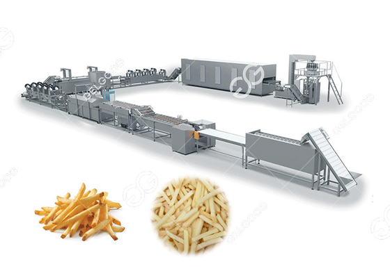 Porcellana Linea di produzione fresca delle patatine fritte di Henan GELGOOG che rende a patate fritte alta automazione fornitore