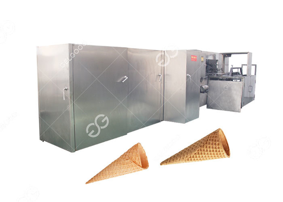 Porcellana Linea di produzione croccante automatica su misura del cono gelato 4000-5000 Pcs/H fornitore