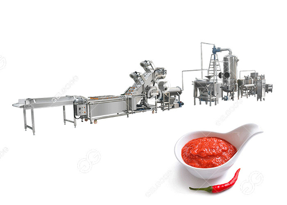 Porcellana Linea di produzione commerciale di Chili Pepper Paste Grinding Machine dell'attrezzatura della salsa piccante fornitore