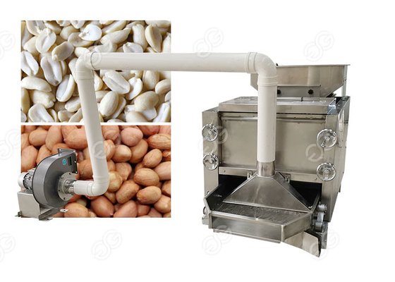 Porcellana Separatore dell'arachide della macchina della taglierina del dado di Peeler dell'arachide mezzo 300-500 kg/h dell'uscita fornitore