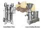 Linea di produzione industriale del cacao in polvere, macchina utensile del dado 100 kg/h di capacità fornitore